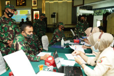 Personel Kodam XIV Hasanuddin...