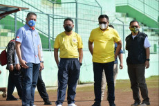 Menpora Cek Protokol...