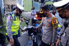 Polisi Amankan 200 Motor...
