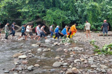 Korban Hanyut di Minahasa...