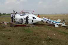 Helikopter Alami Kecelakaan...