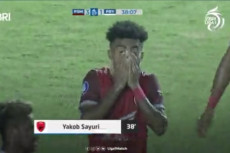 Babak Pertama, PSM Makassar...