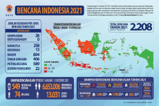 BNPB Melaporkan Terjadi...