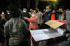 Tiba di Lokasi Banjir...