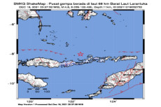 Gempa Guncang Larantuka...