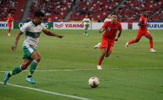Singapura vs Timnas...