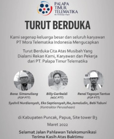8 Pekerja Tower Tewas...