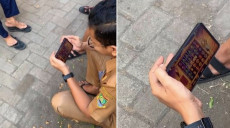 Viral Pria Berseragam...