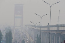 Kabut Asap Kepung Palembang,...