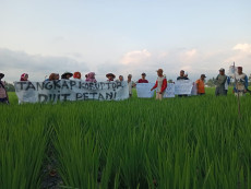 Petani Jatim Gelar Aksi...