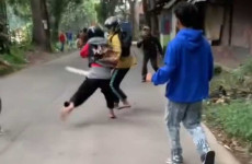 Rekaman Tawuran Pelajar...