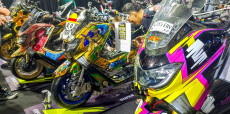 Barisan Motor Maxi Modifikasi...