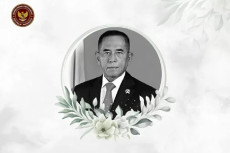 Menhan Sjafrie Sjamsoeddin...