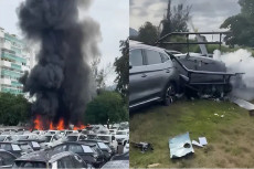 2 Helikopter Tabrakan...