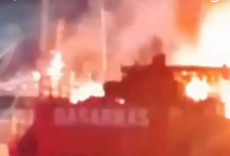 Kapal Basarnas Terbakar...