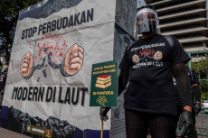 Aksi Setop Perbudakan...