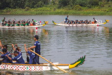 Potret Lomba Dayung...