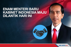 Jokowi Lantik Enam Menteri...