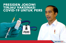 Presiden Jokowi Tinjau...