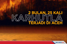 25 Kali Karhutla terjadi...