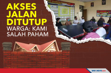 Akses Jalan Rumah Warga...