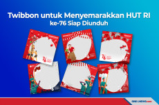 Twibbon HUT Kemerdekaan...