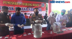 Barang Bukti Narkoba...