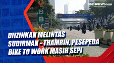 Diizinkan Melintas Sudirman...