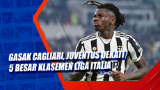 Gasak Cagliari, Juventus...