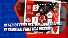 Hat-trick Eddie Nketiah...