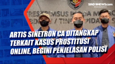 Artis Sinetron CA Ditangkap...