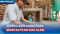 Warga Banjarnegara Manfaatkan...