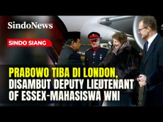 Prabowo Tiba di London,...