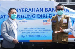 BRI Bantu Pemprov Sulsel Rp1,3 Miliar untuk Tangani Dampak Corona