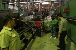 Mesin Produksi Ambruk Timpa Dua Karyawan Hingga Tewas