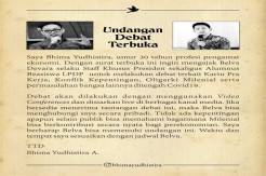 Ini Alasan Ekonom Milenial Tantang Debat Terbuka Staf Milenial