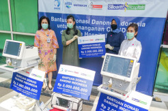 Danone Indonesia Dukung Pengadaan Ventilator untuk Siloam Hospitals Group