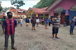 25 Pelajar SMK Dikarantina Gugus Tugas Covid-19 Kabupaten Dairi di TWI Sitinjo