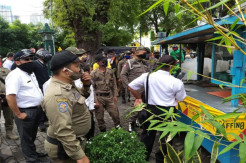 Beroperasi Saat Pandemi, Tim Gabungan Tertibkan Warung Kopi dan Warung Tuak