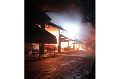 Diduga Akibat Arus Pendek, Pasar Porda Juwana Terbakar