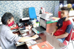 Diarak ke Polres Sergai, Pemuda Cabuli Kenalan Medsosnya