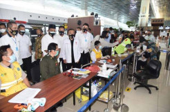 Satgas DPR Sidak Soetta, Desak Terapkan Protokol Kesehatan