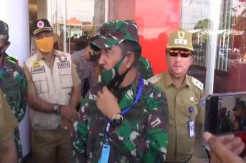 Prajurit Diponegoro Siap Disiplinkan Warga Kota Tegal saat New Normal