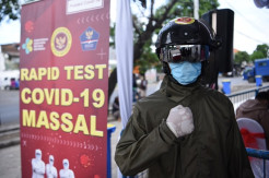 Hari Ketiga, BIN Gelar Rapid dan Swab Test Massal di Dua Zona Merah di Surabaya