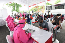 Hari ke-4 Rapid Test di Surabaya, BIN Temukan 187 Orang Reaktif