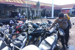 Ajang Balap Liar di Jalan Jamin Ginting, Polres Karo Amankan 27 Motor Knalpot Blong