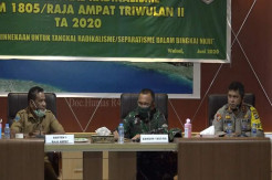 Forkompinda Raja Ampat Gelar Rapat Persiapan Pemberlakuan New Normal