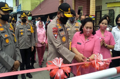 Kapoldasu Resmikan Desa Tangguh Penanganan Covid-19
