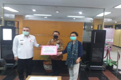 Siloam dan Link Net Sumbang 1.000 Rapid Test ke Pemkab Tangerang