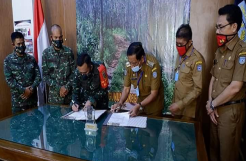 TNI Buka Akses Jalan Sepanjang 6 Kilometer di Bengkulu Utara